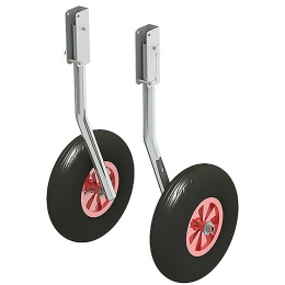 Комплект колес транцевых 310 мм удлиненных усиленных для НЛ типа Ротан (060204T)